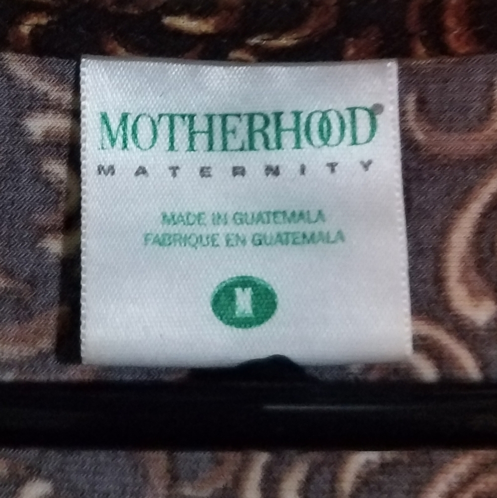 Motherhood Maternity Vneck Dress (E3-X) - Picture 3 of 8